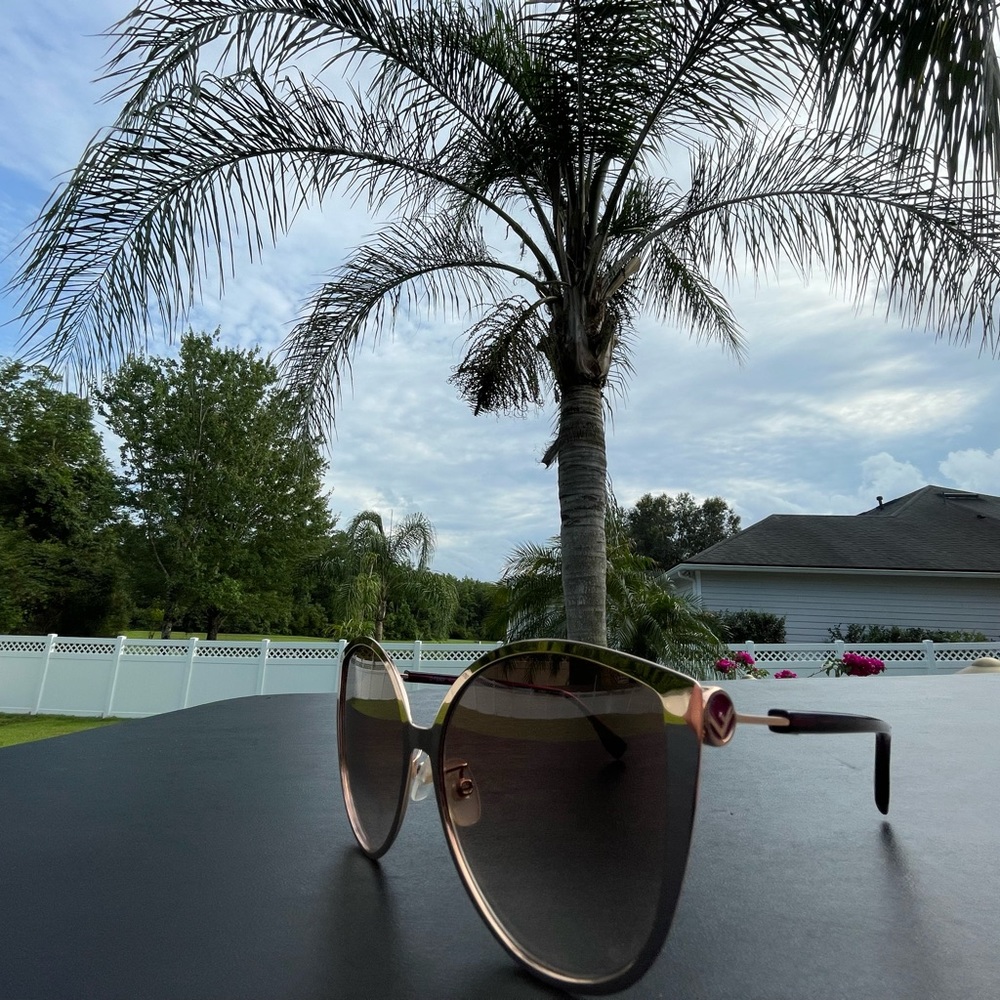 Fendi women’s sunglasses with case and fabric cleaner new - Picture 4 of 10